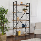 Elysian - Bookcase - Venezia Walnut/Black