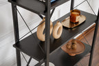 Elysian - Librería - Madera Negra/Negro