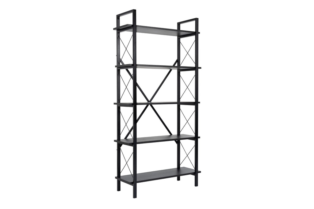Elysian - Librería - Madera Negra/Negro