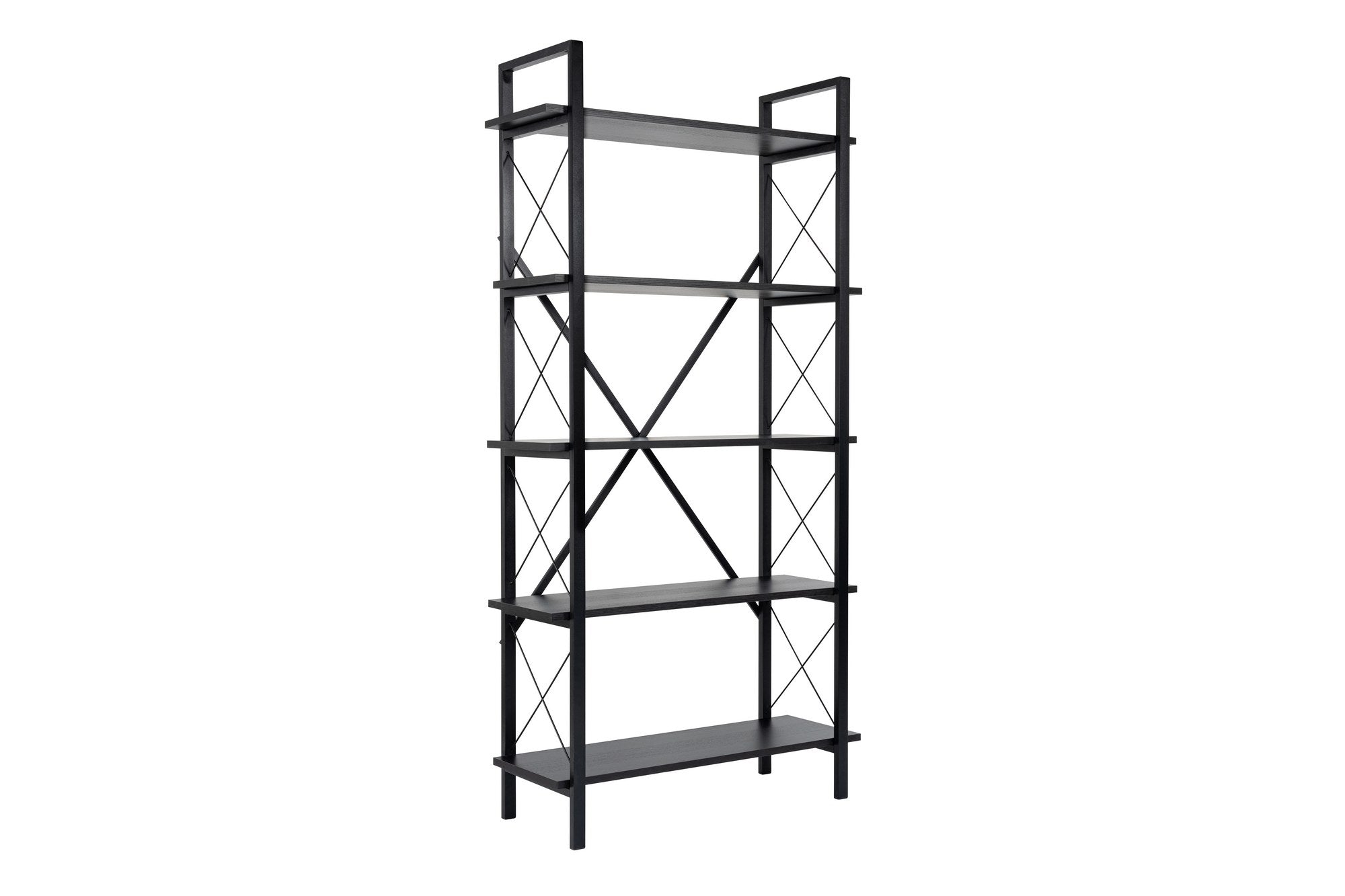Elysian - Librería - Madera Negra/Negro