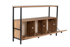 Solace - Console Table - Atlantic Pine/Black