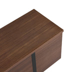Onera - TV Stand - Milano Walnut/Black