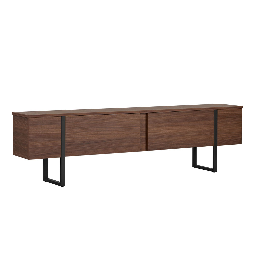 Onera - TV Stand - Milano Walnut/Black