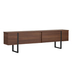 Onera - TV Stand - Milano Walnut/Black