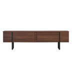 Onera - TV Stand - Milano Walnut/Black