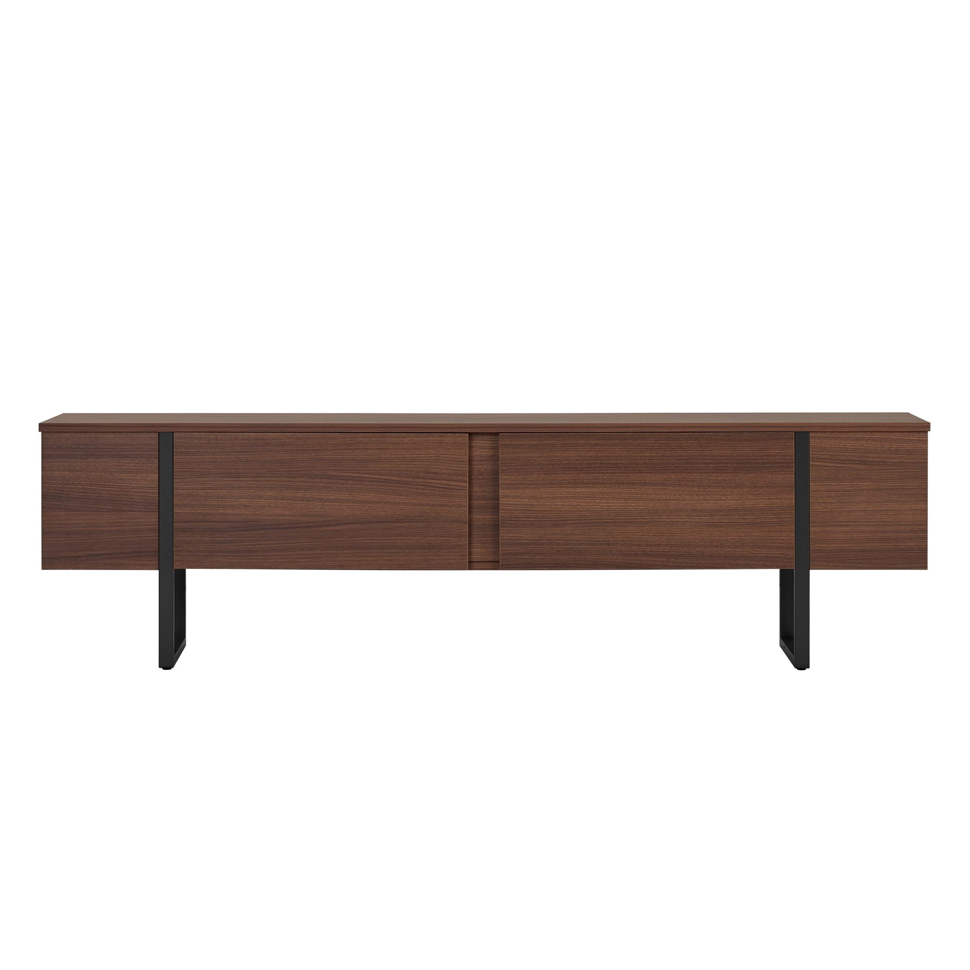 Onera - TV Stand - Milano Walnut/Black