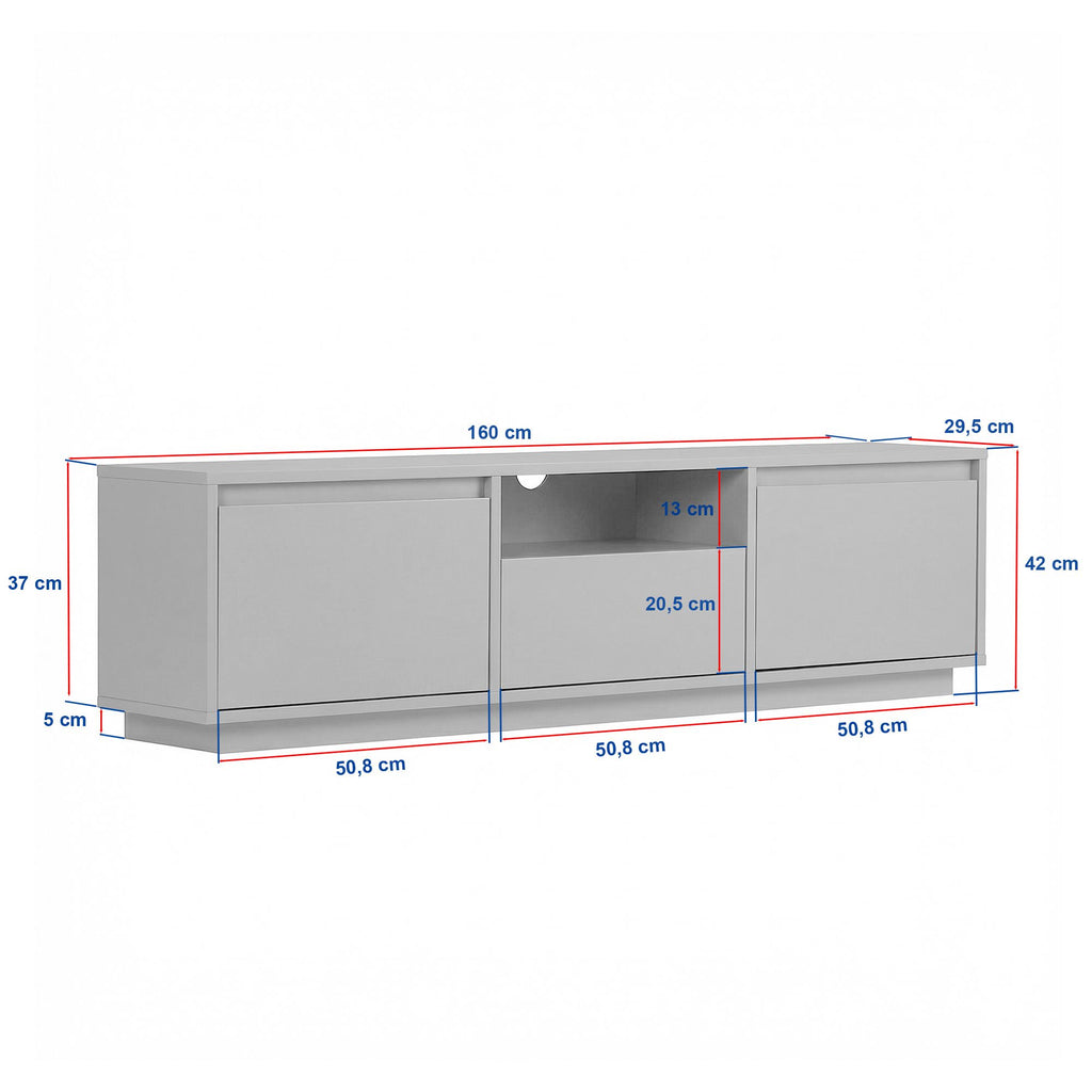 Meubles Tv Sentinel - Noyer Milano