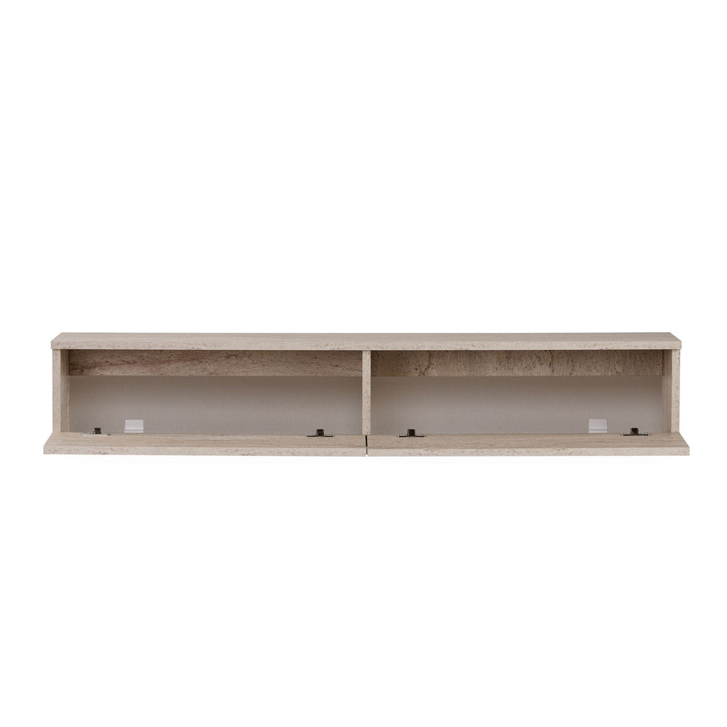 Muebles de TV Ligne 160 - Travertino