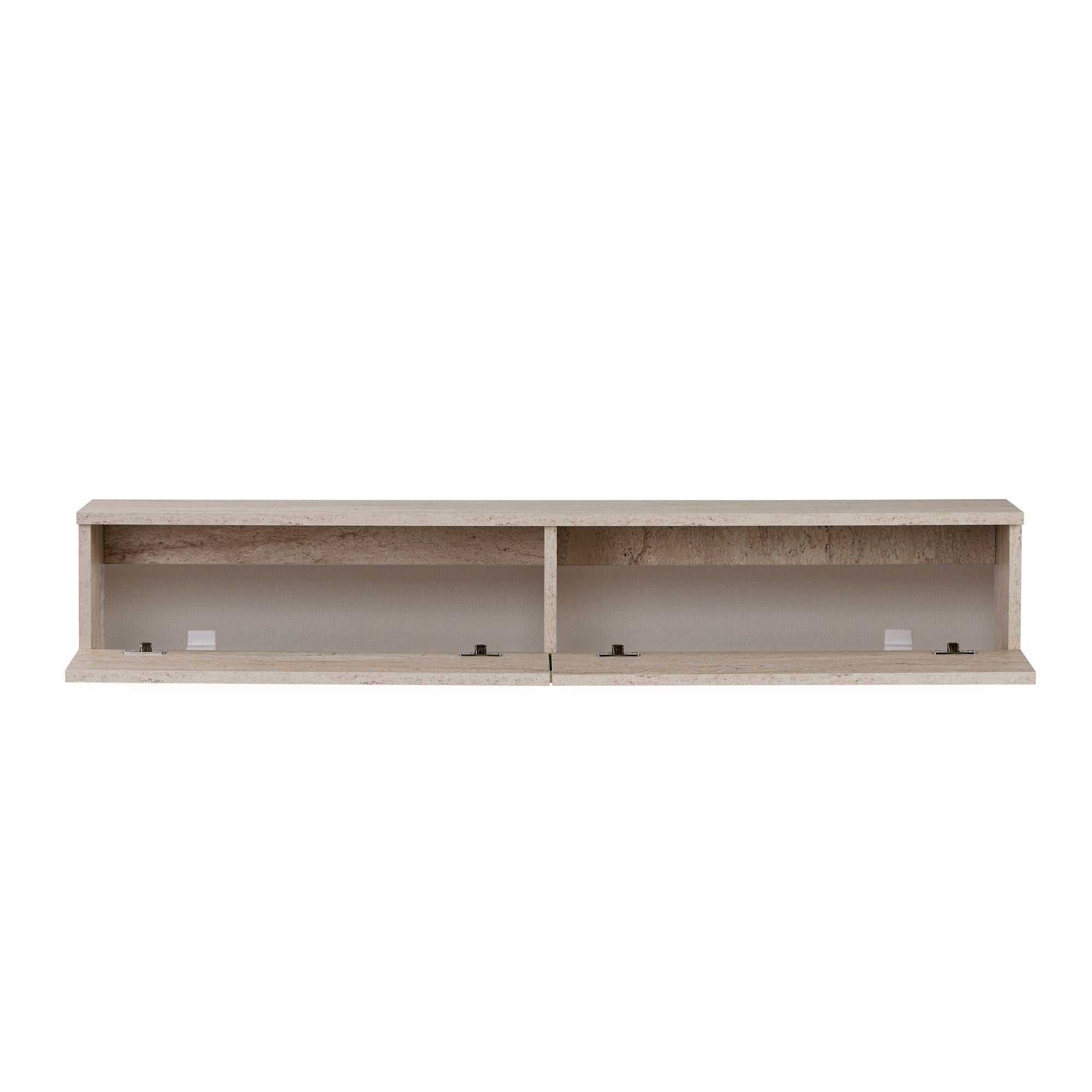 Muebles de TV Ligne 160 - Travertino