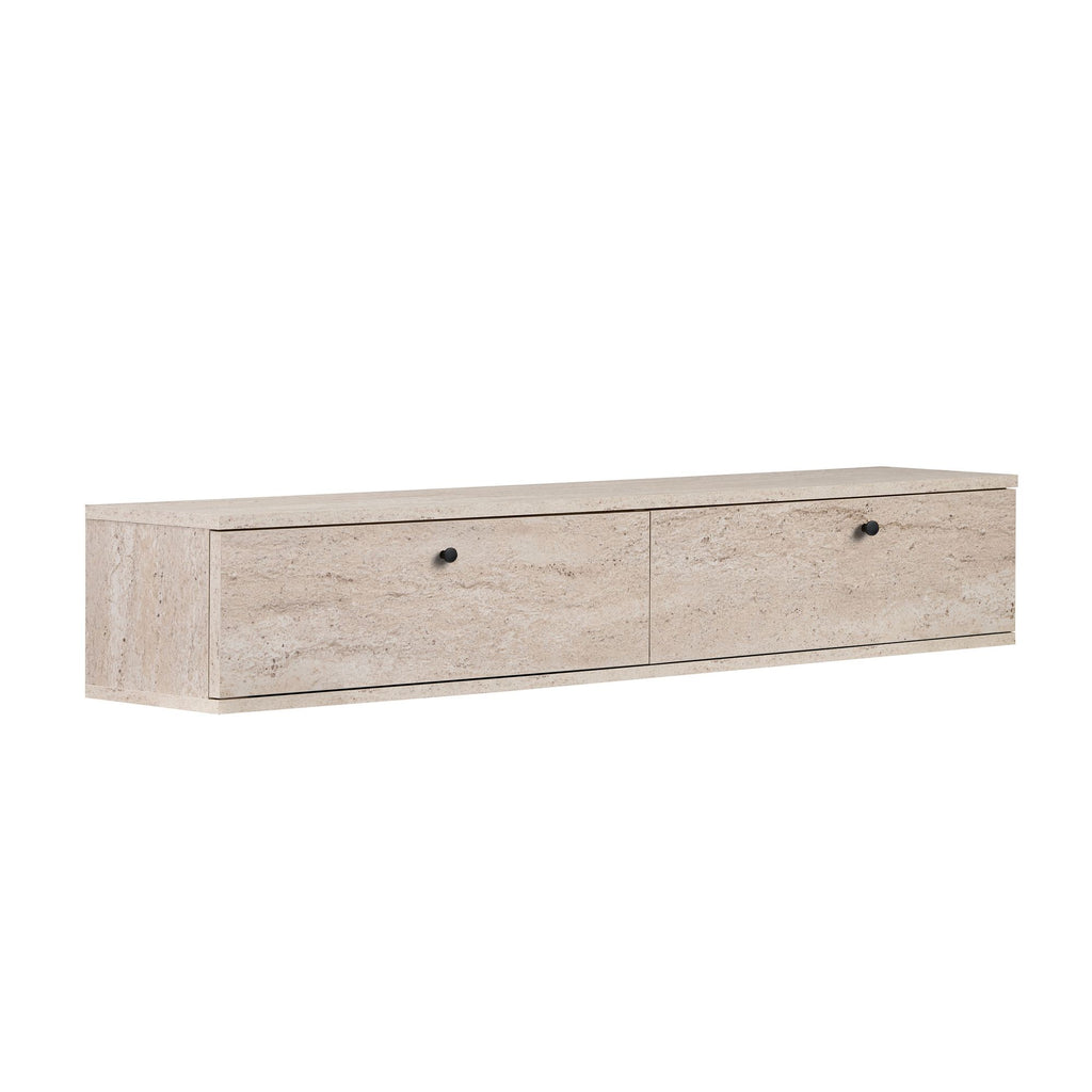 Muebles de TV Ligne 160 - Travertino