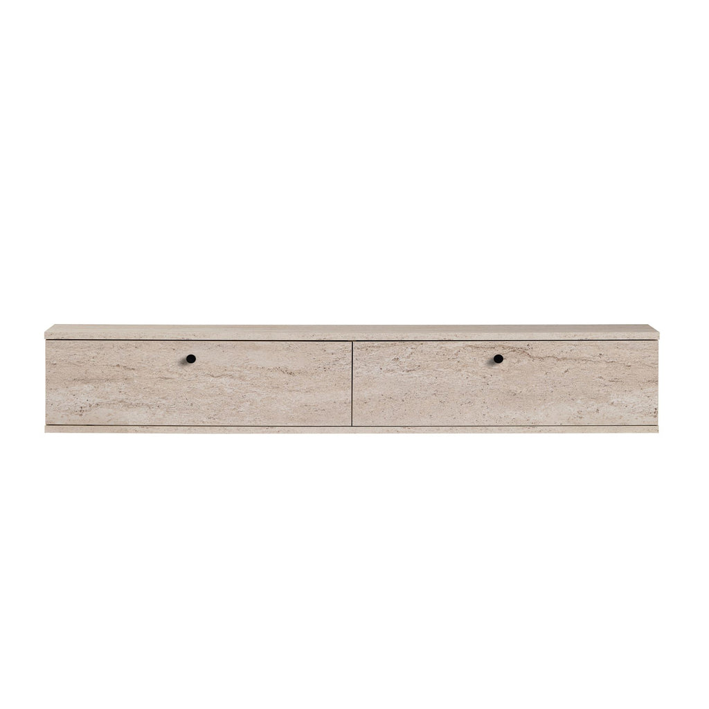 Muebles de TV Ligne 160 - Travertino