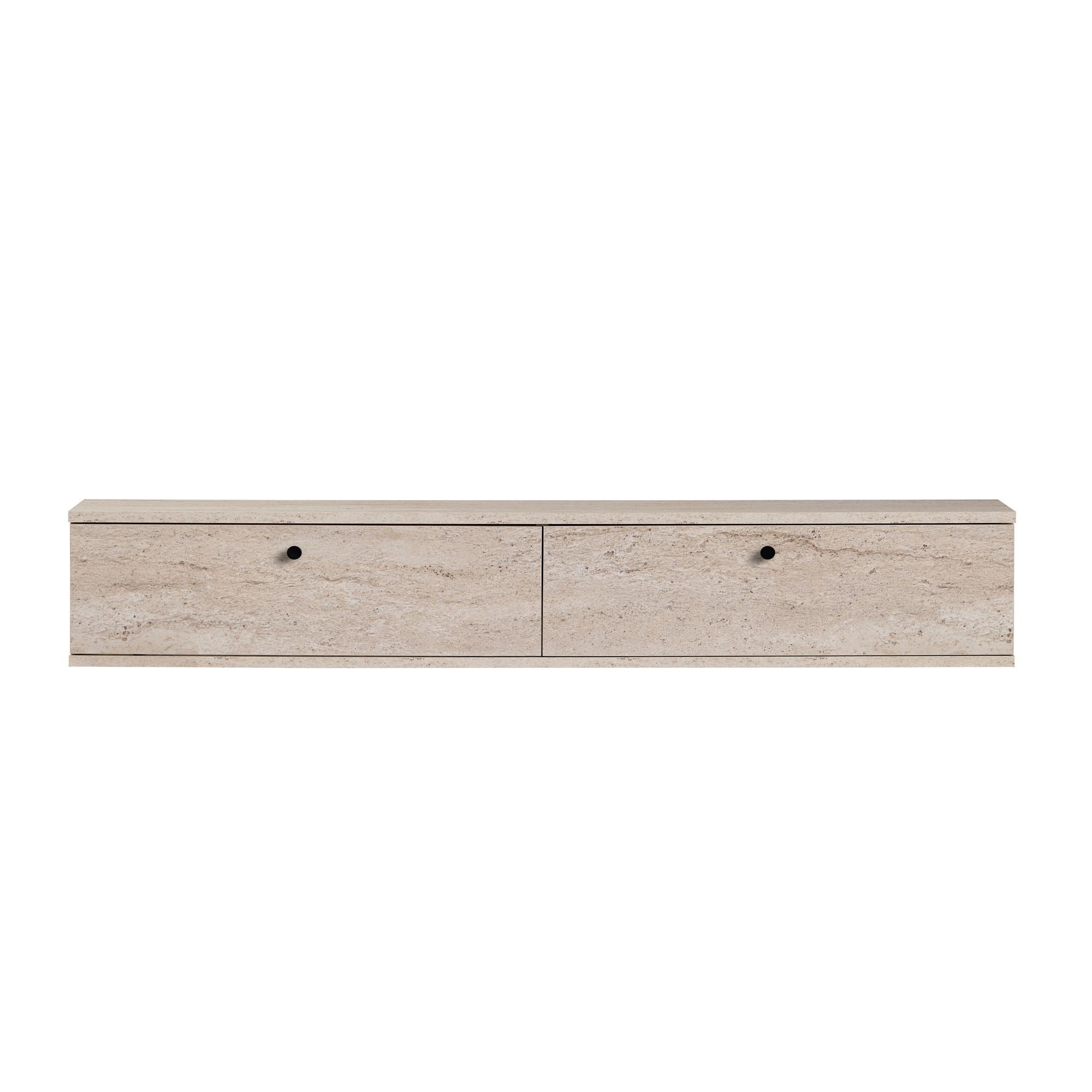 Muebles de TV Ligne 160 - Travertino