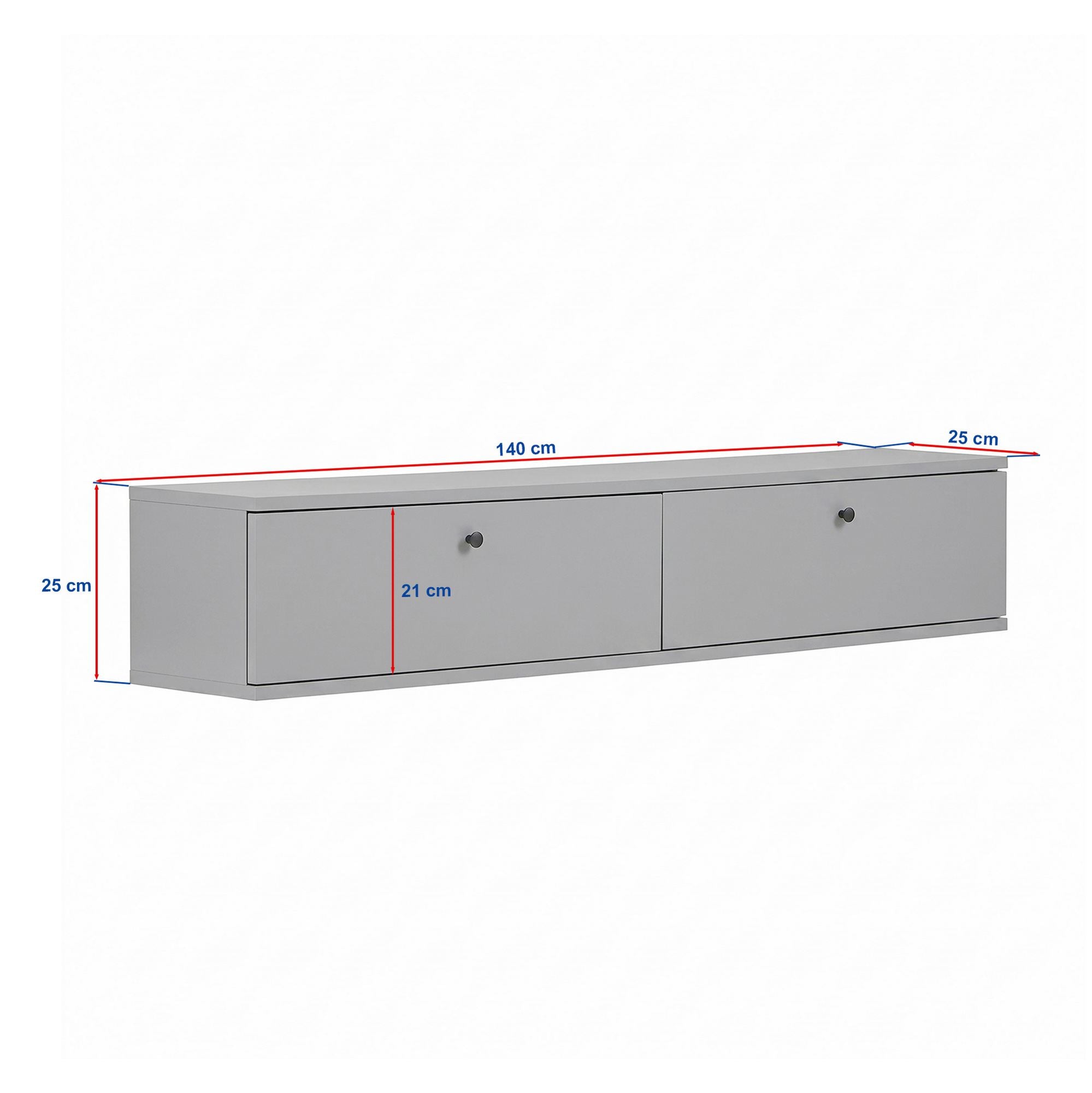 Meubles Tv Ligne 140 - Noyer