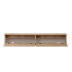 Muebles de TV Ligne 140 - Roble Zafiro