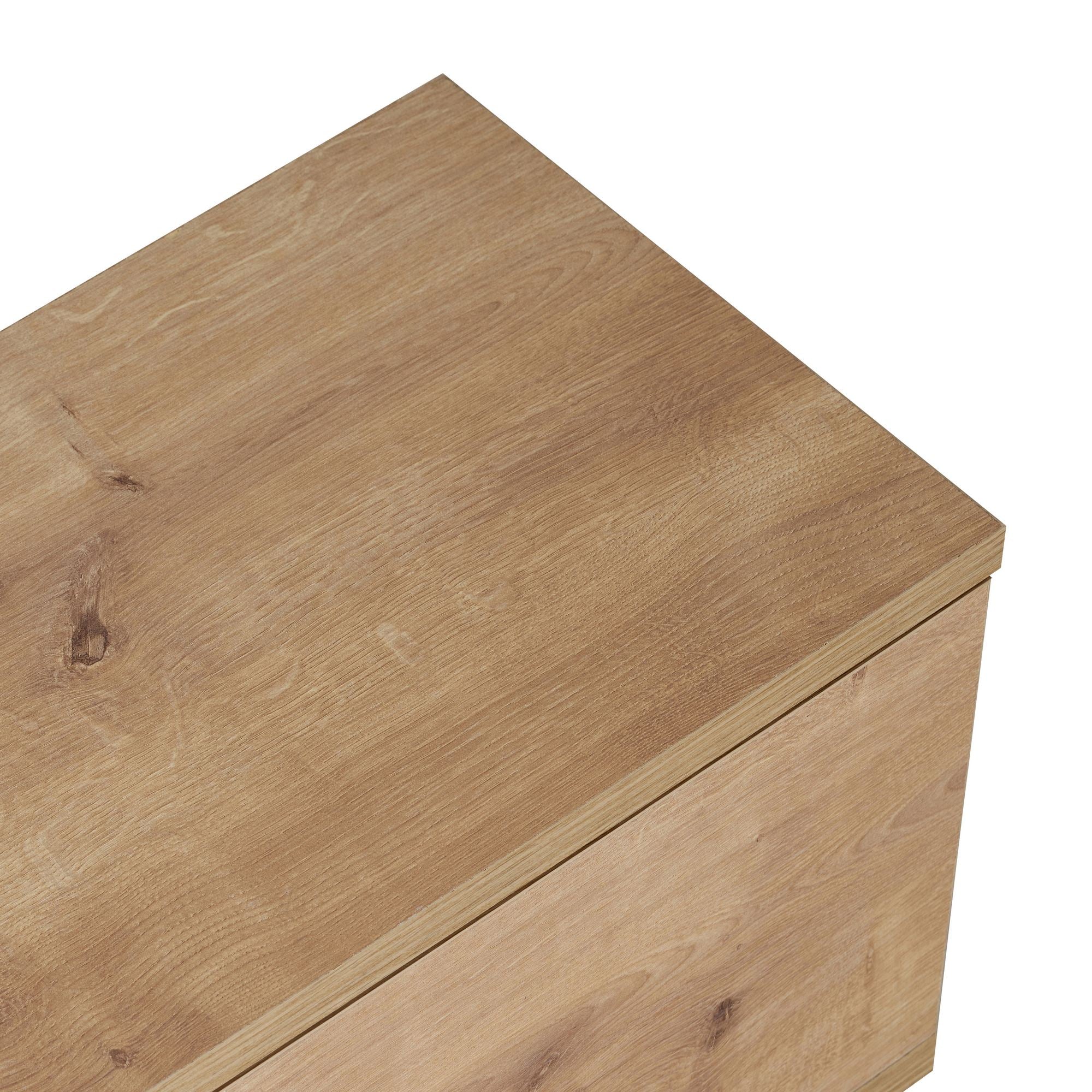 Muebles de TV Ligne 140 - Roble Zafiro