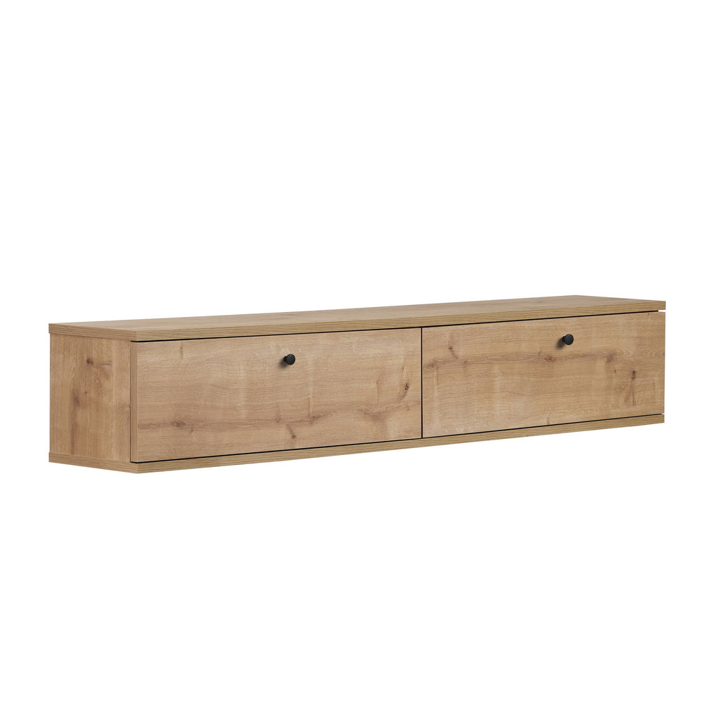 Muebles de TV Ligne 140 - Roble Zafiro