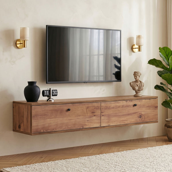 Mueble TV Ligne 140 - Pino Atlántico
