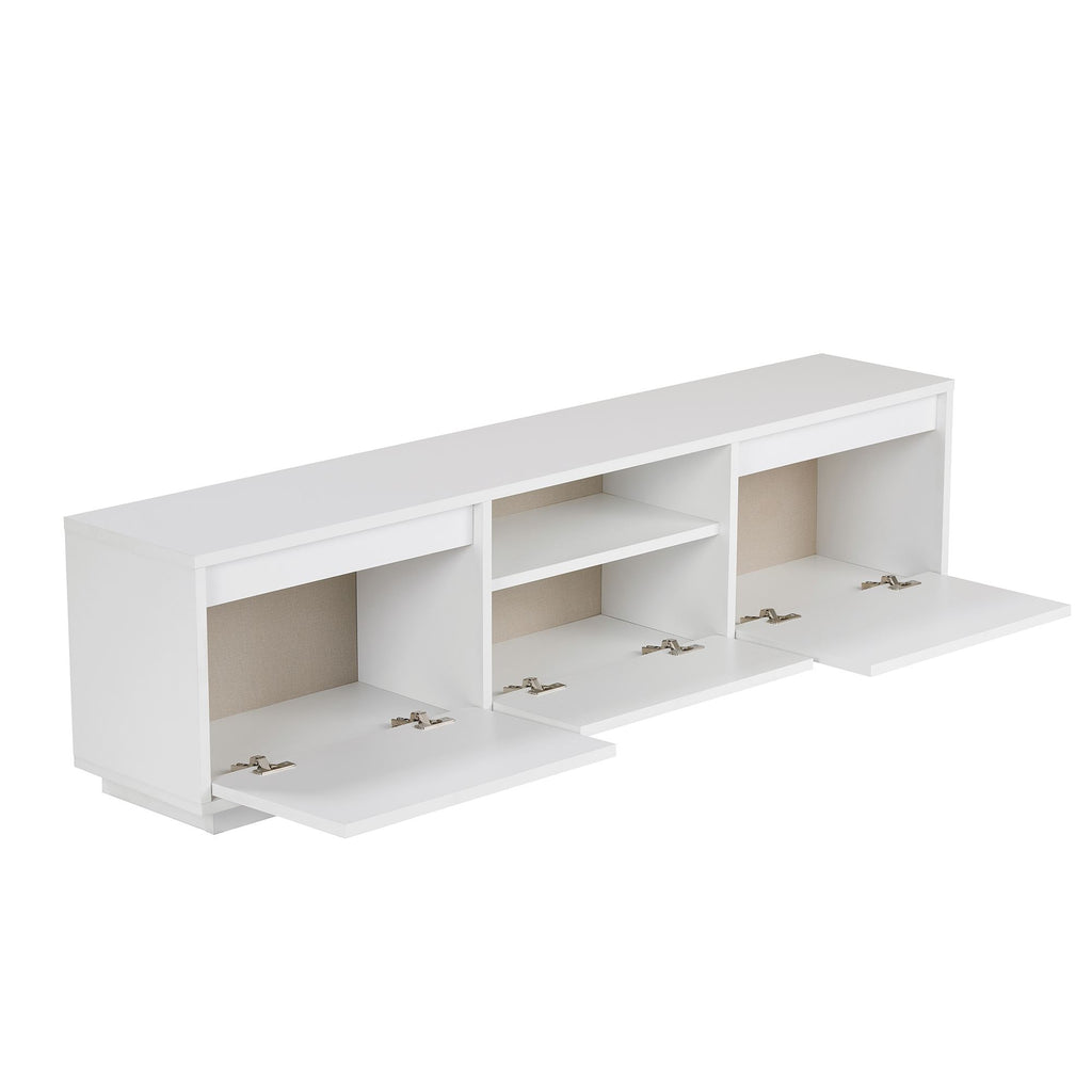 Meubles Tv Sentinel - Blanc Naturel