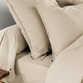 Bolster Pillowcase - Flannel - Candice - Sand
