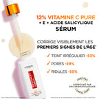 Sérum Revitalift Filler Anti-Rides Acide Hyaluronique + Sérum 12% Vitamine C Pure