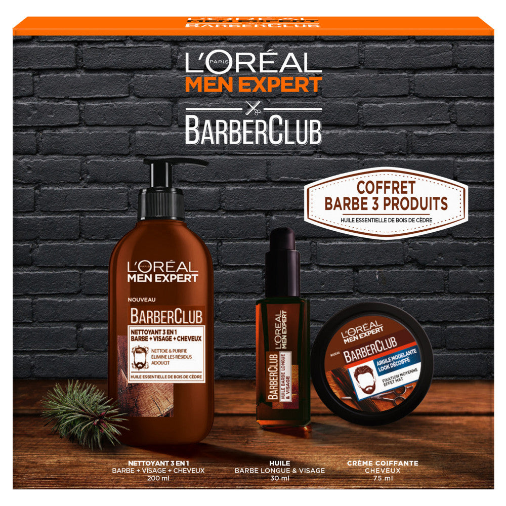 L'Oréal Men Expert Barber Club Set de Barba 3 Productos