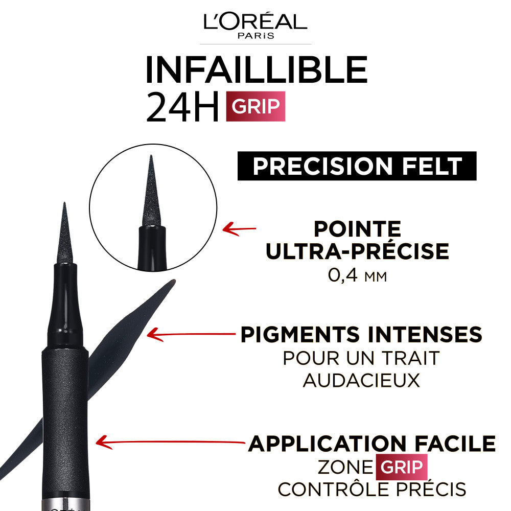 Forro de fieltro Infallible Grip Precision marrón