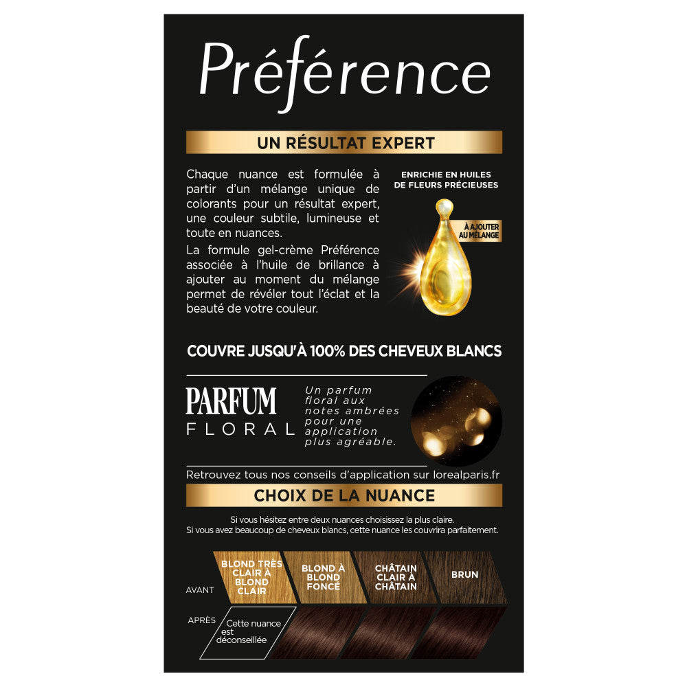 Préférence Coloration 4.15 Caracas Marron Glacé