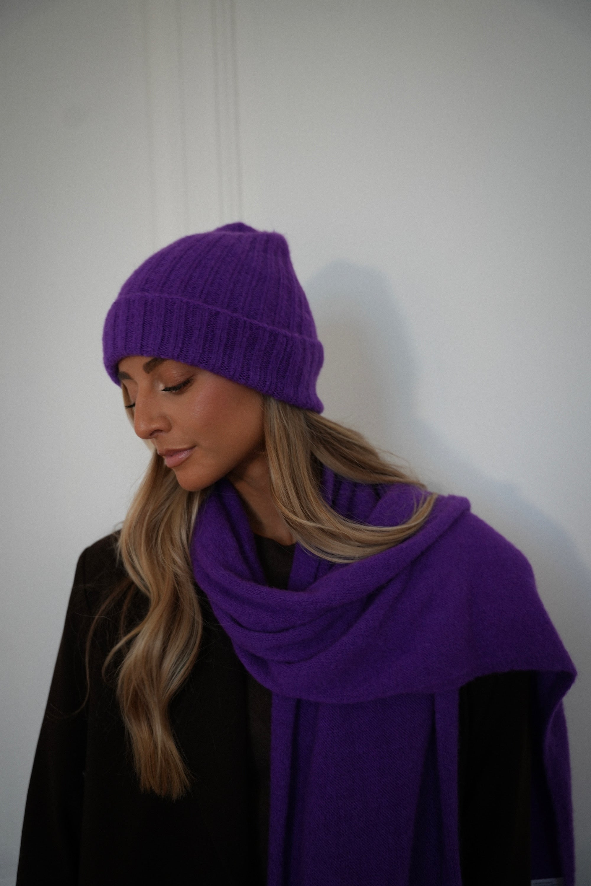 Isma Violeta - Gorro Suave