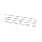 Magnetic Kitchen Roll Holder - Tower - Black