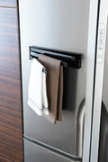 Magnetic Kitchen Roll Holder - Tower - Black