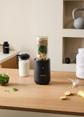 Moi Studio Pro - Blender 1200W Avec Deux Gobelets Portables - Noir