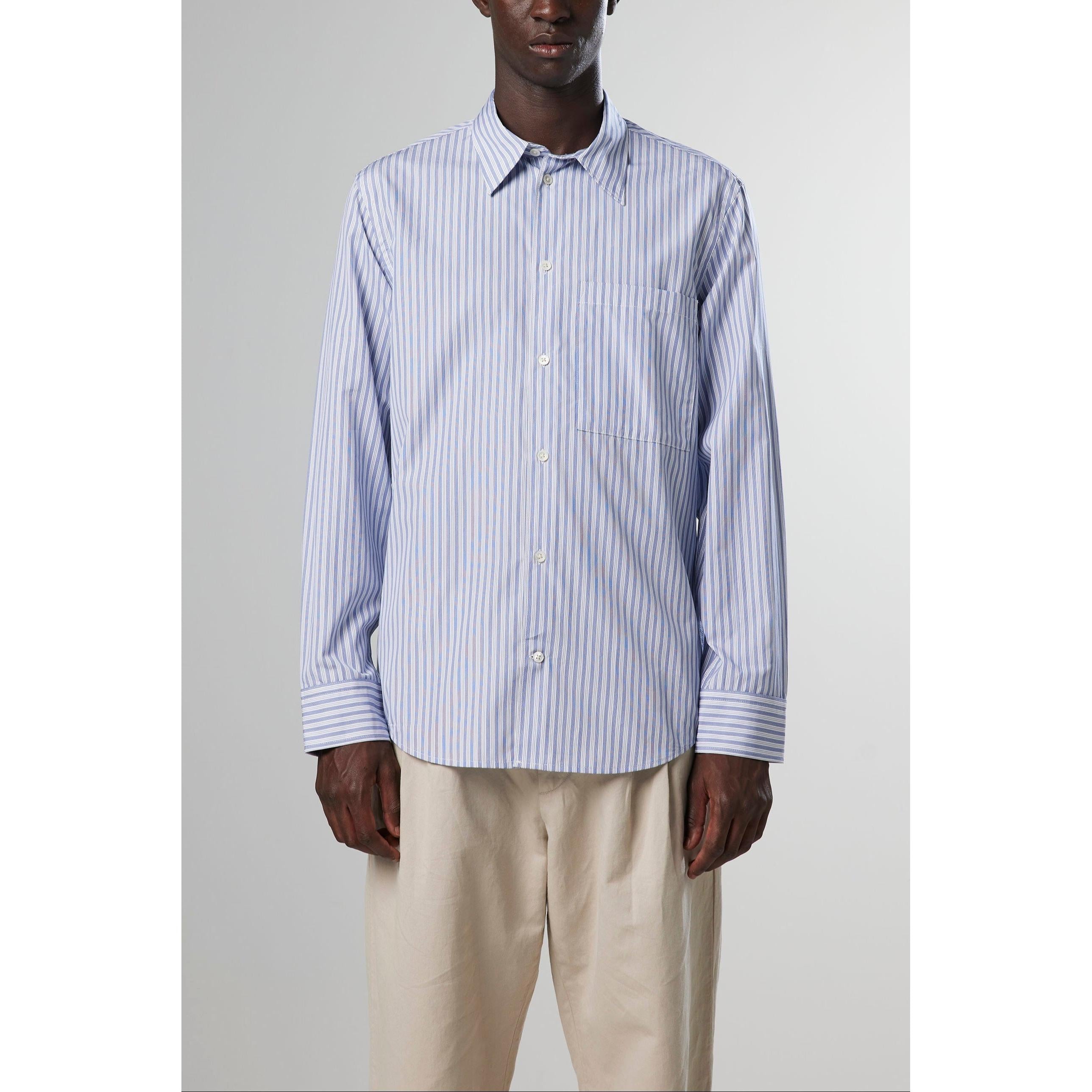 Max Shirt - Navy Stripe