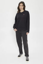 Levi'S Standard Crew Sweatshirt Voor Dames (1 Stuk), Kaviaar
