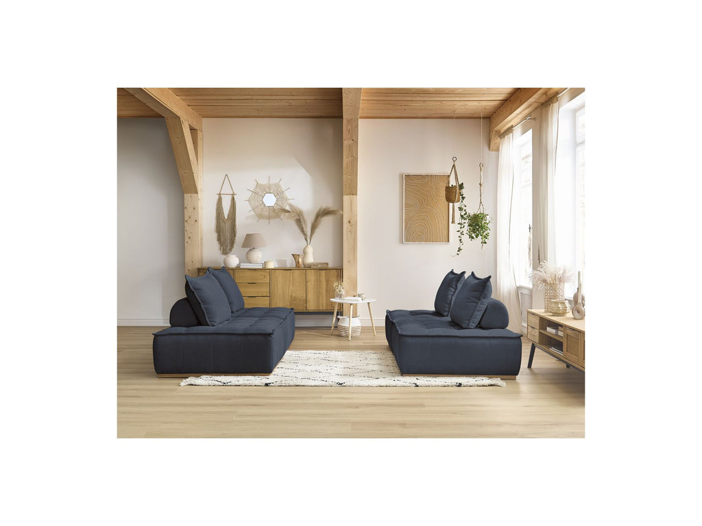 Modular Straight Sofa - Elisa - With 4 One-Seater Chairs