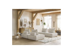 Modular Straight Sofa - Elisa - With 4 One-Seater Chairs