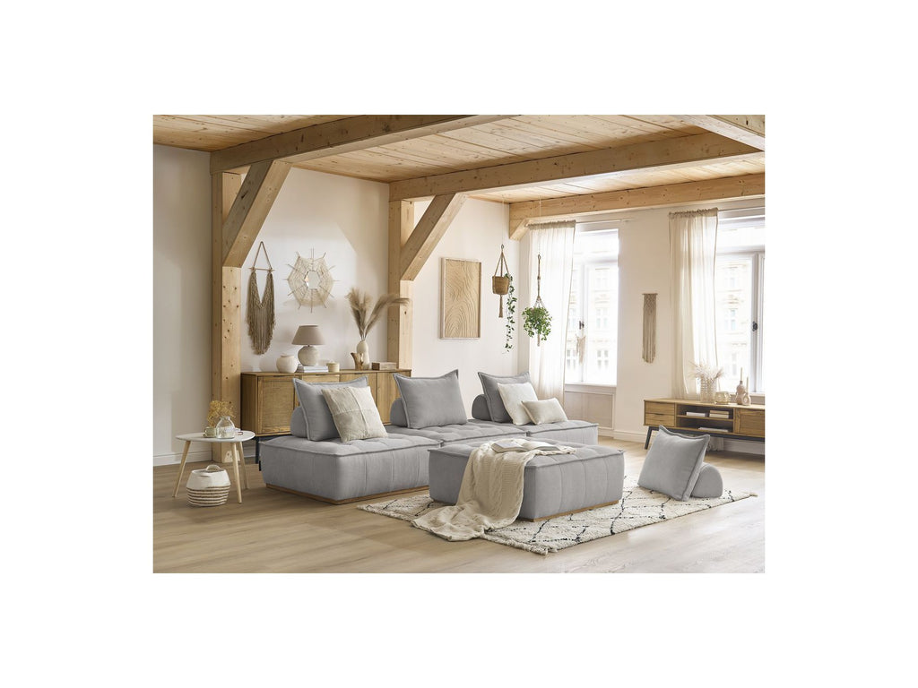 Modular Straight Sofa - Elisa - With 4 One-Seater Chairs