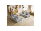 Modular Straight Sofa - Elisa - With 4 One-Seater Chairs