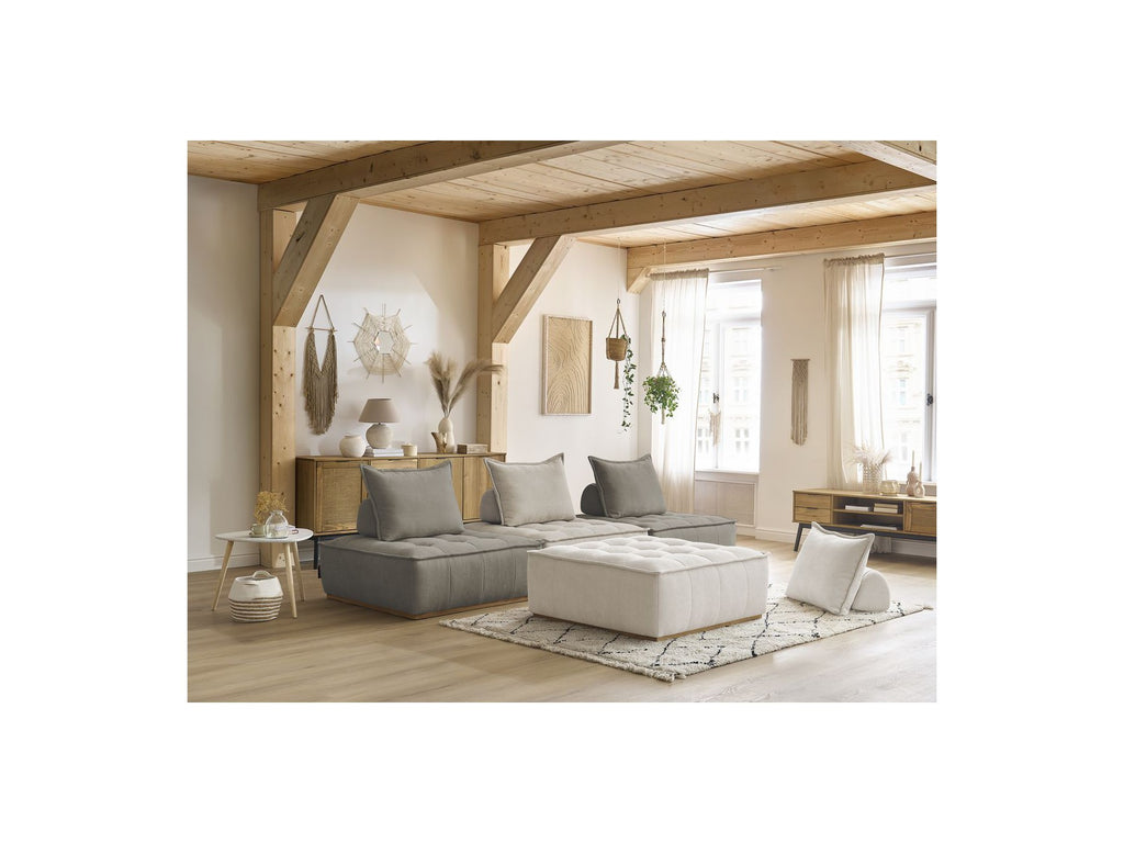 Modular Straight Sofa - Elisa - With 4 One-Seater Chairs