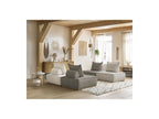 Modular Straight Sofa - Elisa - With 4 One-Seater Chairs