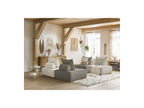 Modular Straight Sofa - Elisa - With 4 One-Seater Chairs