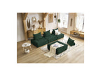 Modular Straight Sofa - Elisa - With 4 One-Seater Chairs