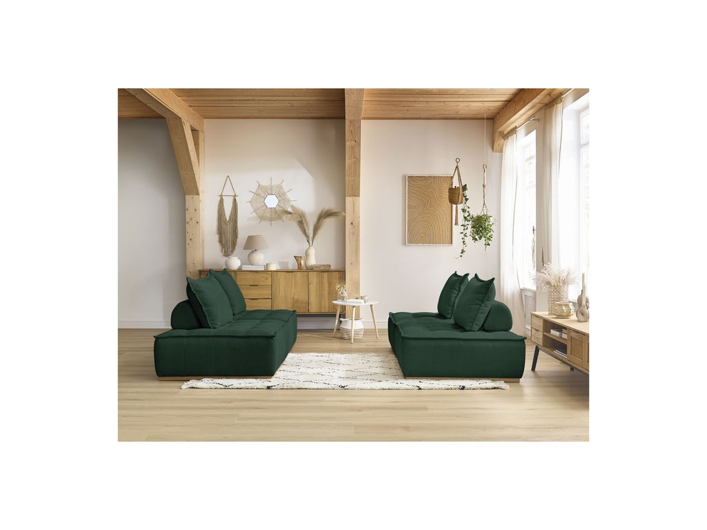 Modular Straight Sofa - Elisa - With 4 One-Seater Chairs