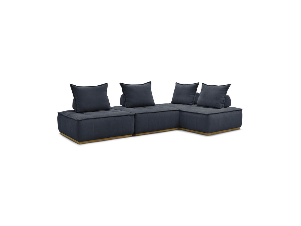 Elisa - Sofá Rinconero Modular - Con 2 Módulos de 1 Plaza + 1 Módulo de 2 Plazas