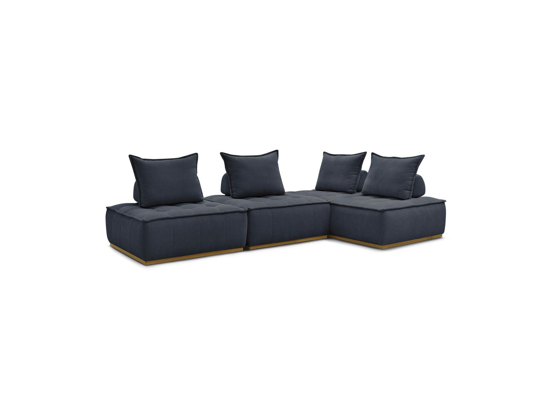Elisa - Sofá Rinconero Modular - Con 2 Módulos de 1 Plaza + 1 Módulo de 2 Plazas