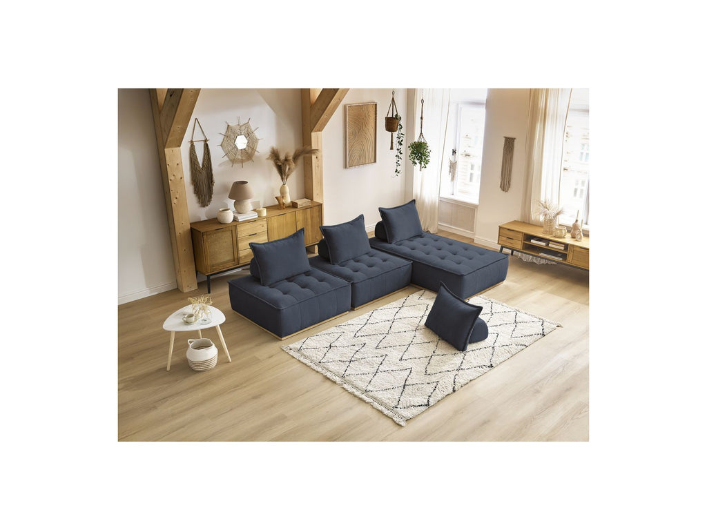 Elisa - Sofá Rinconero Modular - Con 2 Módulos de 1 Plaza + 1 Módulo de 2 Plazas