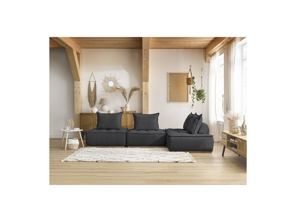 Elisa - Sofá Rinconero Modular - Con 2 Módulos de 1 Plaza + 1 Módulo de 2 Plazas
