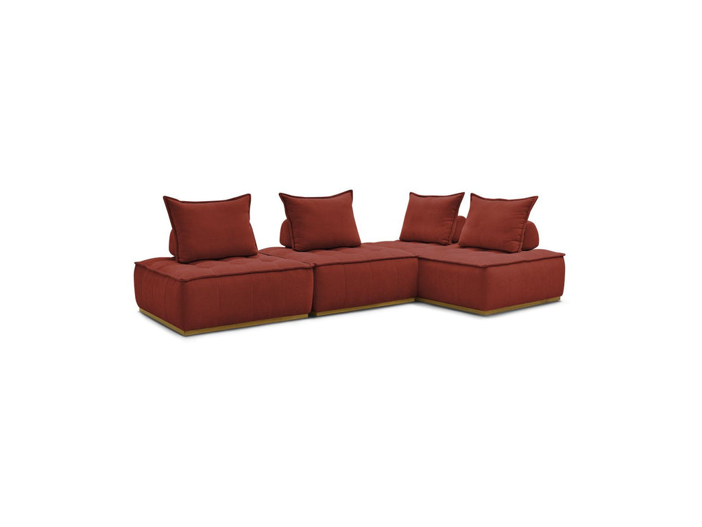 Elisa - Sofá Rinconero Modular - Con 2 Módulos de 1 Plaza + 1 Módulo de 2 Plazas