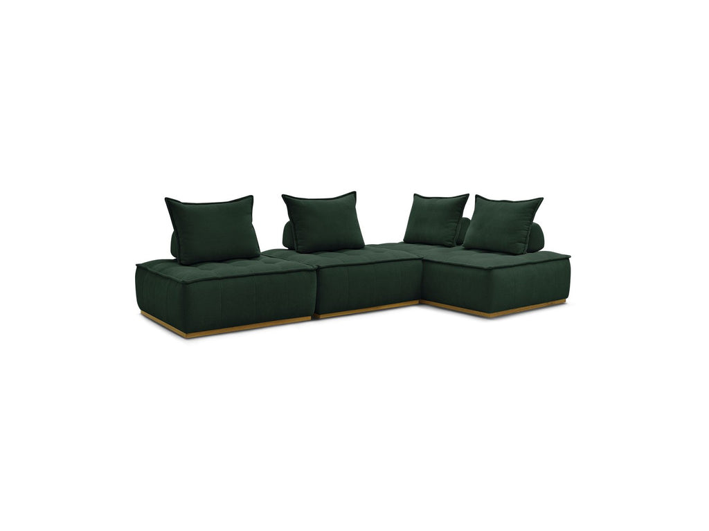 Elisa - Sofá Rinconero Modular - Con 2 Módulos de 1 Plaza + 1 Módulo de 2 Plazas