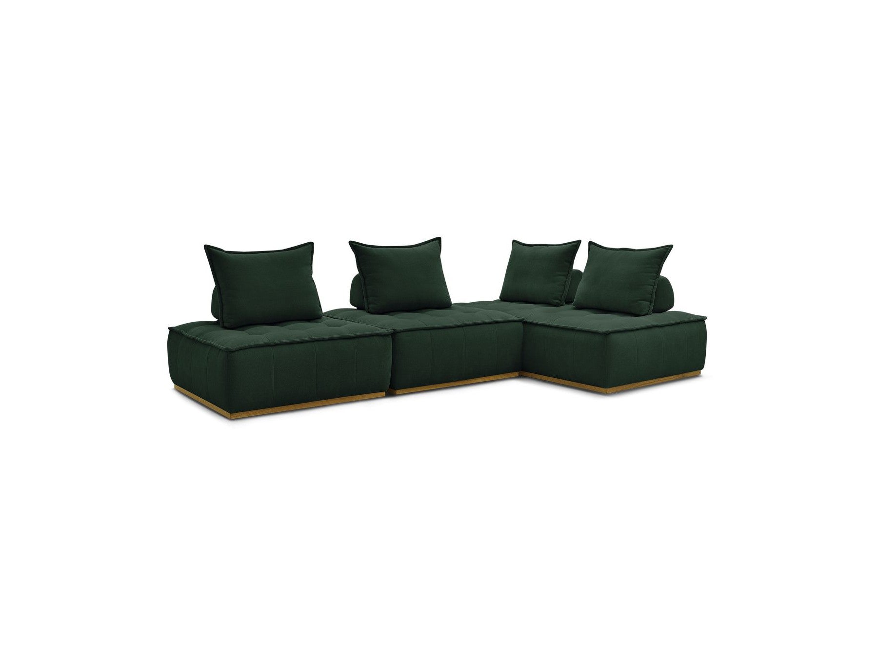 Elisa - Sofá Rinconero Modular - Con 2 Módulos de 1 Plaza + 1 Módulo de 2 Plazas