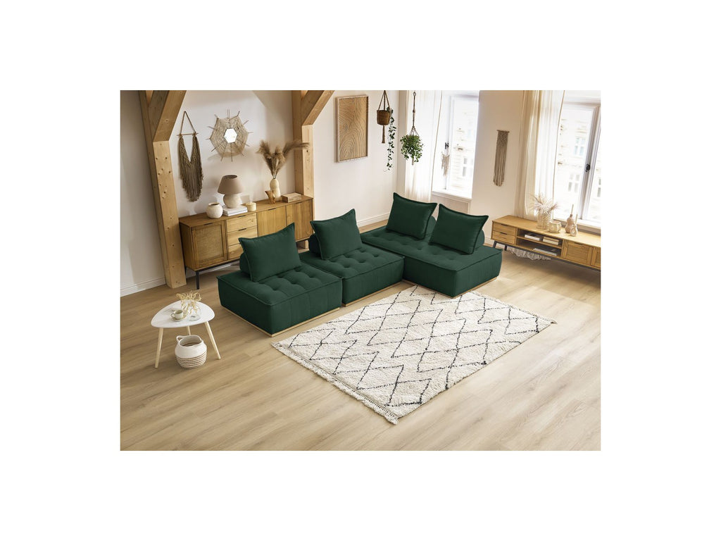 Elisa - Sofá Rinconero Modular - Con 2 Módulos de 1 Plaza + 1 Módulo de 2 Plazas